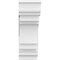 Ekena Millwork Standard Merced Architectural Grade PVC Bracket with Traditional Ends, 5"W x 16"D x 16"H BKTP05X16X16MRC01 - alternate 3
